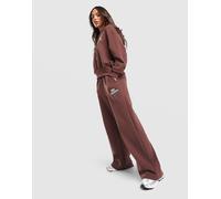 Nike Jogging Wide Leg Graphic Swoosh - Marron XS