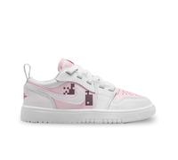 Chaussure Jordan 1 Low Alt pour enfant Pink Foam/Fire Red/Blanc 28