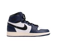 Nike Jordan 1 Retro High Original PS Chaussures Garçon, Bleu marine/noir/blanc/bleu voile, 5 Big Kid