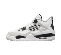 Nike Jordan 4 Retro Chaussures pour homme Taille, Blanc/noir/gris neutre, 7 Big Kid