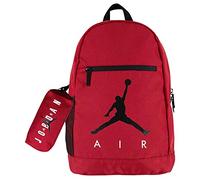 Jordan Grand sac à dos unisexe 2 pièces (rouge), taille unique, Rouge, Moderne