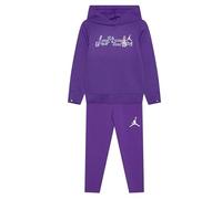 Nike Jordan Combinaison pour fille Take Flight Shine Violet Code 35C804-P44, aubergine, 6-7 ans
