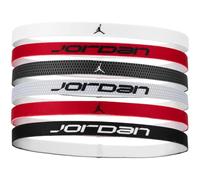 Nike Jordan Elastic Sport 6 PK Printed Bandeau pour homme White/Gym Red/Black One Size
