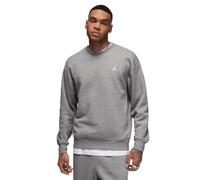 NIKE Jordan Essentials Maillot de survêtement, Carbone chiné/Blanc, L Homme