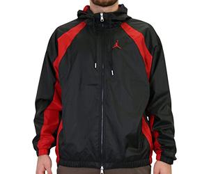 Nike Jordan Essentials Veste, Noir/Rouge/Blanc, M Homme