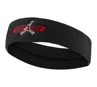 Nike JORDAN Jordan Jumpman JD2014-068 Bandeau pour cheveux Motif graphique Noir/Blanc/Rouge