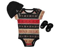 Nike Jordan Kids MJ Holiday PC Box Set, R78 - Red Multi, 3 Mois