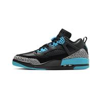NIKE Jordan Spizike Low Baskets pour homme, Black Wolf Grey Gamma Blue, 44.5 EU
