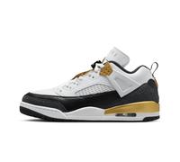 NIKE Jordan Spizike Low Baskets pour homme, Blanc Noir Métallisé Or 108, 43 EU