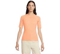 Nike Jordan Sport Women's Double Threat Short-Sleeve Tee-shirt L Orange