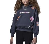 Nike Jordan Sweat à Capuche pour Fille Deloris Jordan Flower Gris, Anthracite, 8-10 Ans
