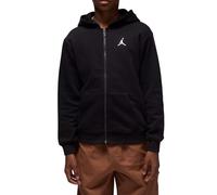 Nike Jordan Sweatshirt Garçon à Capuche et Zip MJ Brooklyn Noir, Noir/Blanc, 10-12 Ans