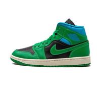 Nike Air Jordan 1 Mid Femme Black Green Baskets Mode - 38.5 EU