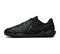 Nike Jr Legend 10 Academy IC Soccer Shoe, Black/Black-Deep Jungle, 36 EU