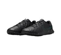 Nike Jr Legend 10 Academy TF Soccer Shoe, Black/Black-Deep Jungle, 35 EU