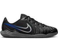 Nike Jr Legend 10 Club IC Football Soccer Shoe, Black/Chrome-Hyper Royal, 35 EU
