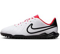 NIKE Jr Legend 10 Club TF Bas, White Black Bright Crimson, 35.5 EU