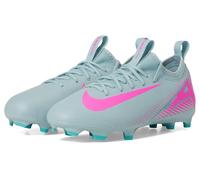 NIKE Jr. Mercurial Vapor 16 Academy Sneaker, Ocean Cube/Pink Blast, 33.5 EU
