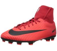 Nike Jr. Mercurial Victory VI Dynamic Fit FG, Chaussures de Football Mixte Enfant, Multicolore (University Red/Black-Bright CR), 35 EU