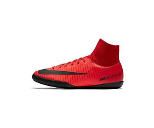 Nike Jr. Mercurial X Victory 6 Dynamic Fit IC, Chaussures de Football Mixte Enfant, Multicolore (University Red/Black-Bright CR), 34 EU