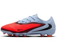 Nike Jr. Phantom 6 Low Pro Fußballschuh für Verschiedene Böden Chaussure de Football, Royal Tint Noir Bright Crimson, 35.5 EU