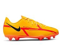 Nike Jr. Phantom Gt2 Club MG Little/Big Kids' Multi-Ground Soccer Cleats, Laser Orange/Black-Total Orange, 35.5 EU
