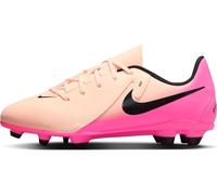 NIKE Jr. Phantom GX 2 Club Sneaker, Crimson Tint/Black-Pink Blast, 38 EU