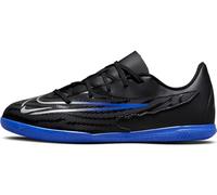 Nike Jr Phantom Gx Club IC GS Football Soccer Shoe, Black/Chrome-Hyper Royal, 35 EU