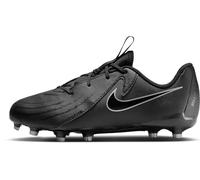 Nike Jr Phantom Gx II Academy FG/MG Football Soccer Shoe, Black/Black, 38 EU