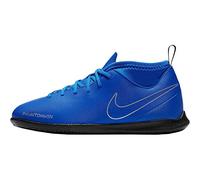 Nike Jr. Phantom Vision Club Dynamic Fit IC Chaussures de Football Unisexes pour Enfant, Bleu Racer Blue Black Metallic Silv 400., 31.5 EU