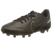 Nike Jr. Tiempo Legend 9 Academy MG Little/Big Kids' Multi-Ground Soccer Cleats, Black/DK Smoke Grey-Summit White, 35 EU Étroit