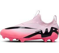 Nike Jr Zoom Vapor 15 Academy FG/MG Football Soccer Shoe, Pink Foam/Black, 38.5 EU
