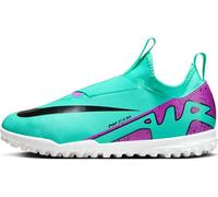 NIKE Jr Zoom Vapor 15 Academy TF Bas, Hyper Turq Fuchsia Dream Black White, 38.5 EU