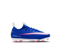 Chaussure de foot basse à crampons MG Nike Jr. Mercurial Vapor 16 Academy pour enfant/ado Racer Blue/Blanc 37.5
