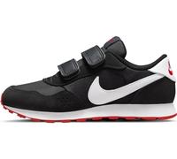 Nike Jungen Nike Md Valiant Sneaker, Black White Dk Smoke Grey University Red, 31 EU