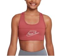 NIKE Junior - Brassière de sport - vieux rose - 10/12 ans - Rose - Filles 10-12 ans