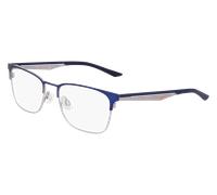 Nike Junior NIKE 4644 410 Montures optiques Métal Bleu Carré Normale Normale