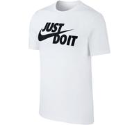 Nike Just Do It Swoosh T-Shirt Mens Blanc/Noir XL Male