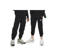 NIKE K NSW Club FLC FZ Tracksuit, Noir Blanc, XS Unisex