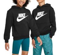 Nike Sweat à capuche Sportswear Club Fleece – Noir/Blanc – Taille 13 (TG) Garçon
