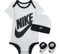 Nike Ensemble 3 pièces bonnet, body et chaussettes Vêtement de sport Blanc 6-12 mois