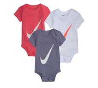 Nike Kids Body à Manches Courtes Swoosh 3 Unités