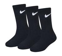 Nike Young Athletes Toddler Kids Cushioned 3 Paires Crew Shoes 7c-10cy/4-5 (Sock Size), Noir, Taille Unique Mixte