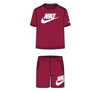 Nike Kids Clu Short Sleeve Set Rouge 6-7 Years Garçons,Filles