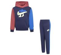 Nike Kids Color Blocked Jogger Set 6-7 Years Blender, Bleu, 6Y Unisex