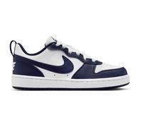 Nike - Kid's Court Borough Low NB - Baskets - EU 38 - white / midnight navy / white