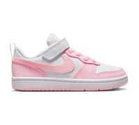 Nike Chaussures enfant mixte Court Borough Low Recraft (GS) White Pink Foam 33 EU