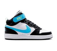 Nike - Kid's Court Borough Mid 2 - Baskets - EU 40 - white / football blue / black / arctic grey