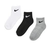 Nike Kids Crew 3 Pack Unisexe Chaussettes - Blanc - Taille: 27 - 35 - Foot Locker White 27 - 35