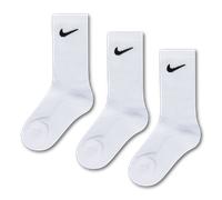 Nike Homme Kids Basic Pack Crew 3pk Socks, Blanc, Taille Unique EU